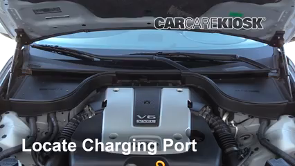 2015 Infiniti Q40 3.7L V6 Air Conditioner Recharge Freon